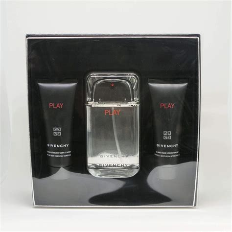 givenchy play for him black|givenchy play cologne gift set.